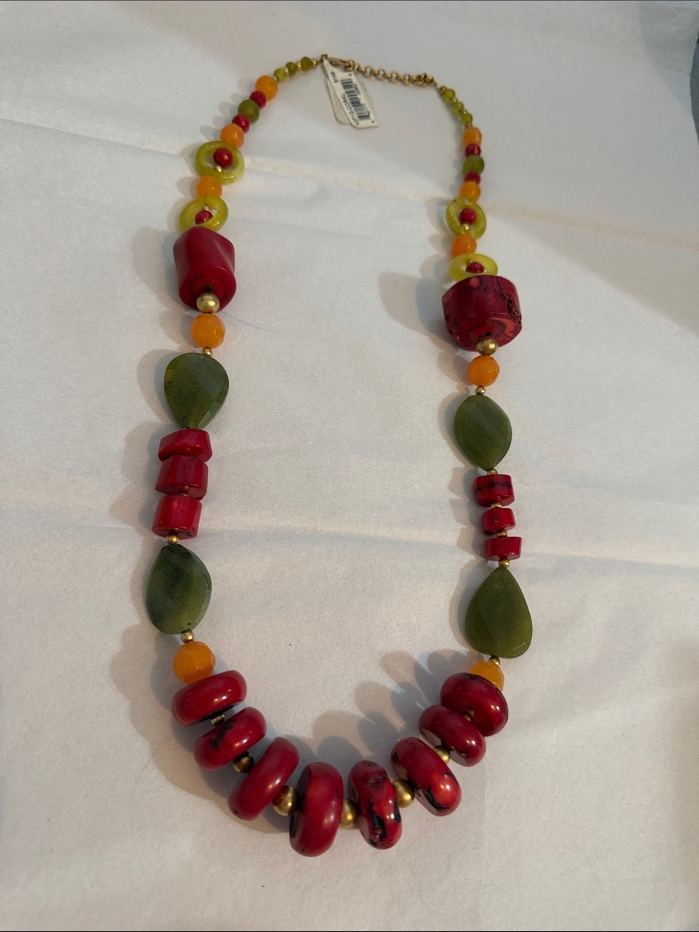 NWT Studio Barse Gold Tone Chunky Necklace